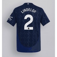 Manchester United Victor Lindelof #2 Udebanetrøje 2024-25 Kortærmet